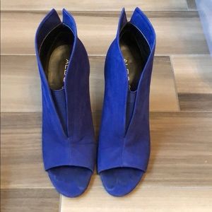 Blue Aldo Booties